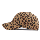 Corduroy Leopard Print Baseball Cap 燈芯絨豹紋棒球帽 KCHT2330