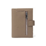 Khaki Genuine Leather RFID Passport Holder 卡其真皮RFID安全防盜護照證件套 CH19086