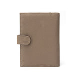 Khaki Genuine Leather RFID Passport Holder 卡其真皮RFID安全防盜護照證件套 CH19086