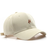 Letter H Grey/Black/Beige Adjustable Baseball Cap H字母灰色/黑色/米色可調節棒球帽