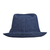 Dark Blue Denim Jazz Hat 深藍色牛仔布爵士帽 KCHT2328