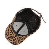 Corduroy Leopard Print Baseball Cap 燈芯絨豹紋棒球帽 KCHT2330