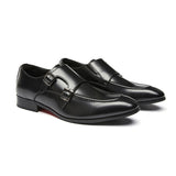 赫爾蒙真皮英式孟克鞋 / Hermon Leather Monk Strap Shoes KN25001