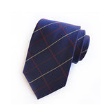 Blue Tie, Pocket Square, Cufflinks, Tie Clip 4 Pieces Gift Set 藍色領帶口袋巾袖扣領帶夾4件套裝 KCBT2100