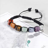 Natural Colored Crystal Bracelet 天然彩色水晶手鍊 KJBR16100