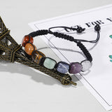 Natural Colored Crystal Bracelet 天然彩色水晶手鍊 KJBR16100
