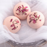 Pink Rose Essential Oil Bath Bomb (100g) x 1 粉红玫瑰精油泡澡炸彈 (100g) x 1 (KCHM1102)