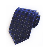 Blue Tie, Pocket Square, Cufflinks, Tie Clip 4 Pieces Gift Set 藍色領帶口袋巾袖扣領帶夾4件套裝 KCBT2103