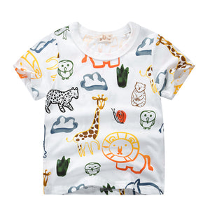 Kids Animal Pattern T-shirt 兒童動物圖案T恤