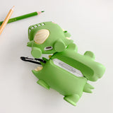 Cartoon Little Crocodile AirPods 1,2, Pro Case 卡通小鱷魚 AirPods 1,2, Pro 保護套 (KCAC2010a)