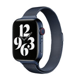 Blue Stainless Steel Apple Watch Band (for small wrist) 藍色不銹鋼 Apple 錶帶 (適合小手腕) (KCWATCH1119)