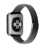 Black Stainless Steel Apple Watch Band 黑色不銹鋼 Apple 錶帶 (適合小手腕) (KCWATCH1120)