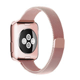 Rose Pink Stainless Steel Apple Watch Band (for small wrist) 玫瑰粉不銹鋼 Apple 錶帶 (適合小手腕) (KCWATCH1122)