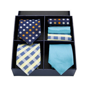 Tie, Pocket Square 6 Pieces Gift Set 領帶口袋巾6件套裝 KCBT2128
