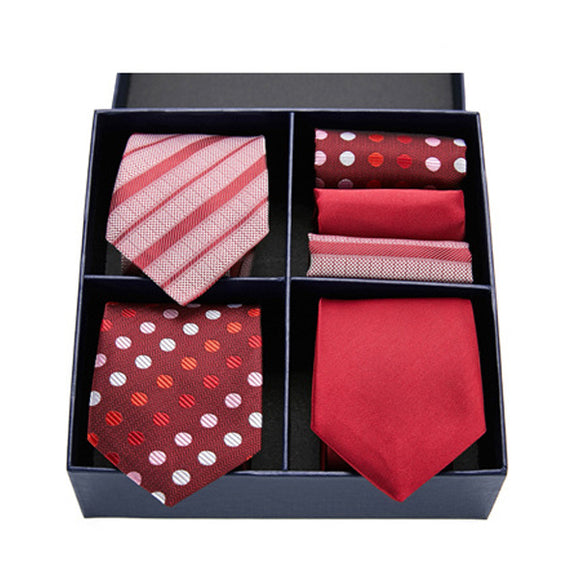 Tie, Pocket Square 6 Pieces Gift Set 領帶口袋巾6件套裝 KCBT2129