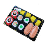 Set of 3/4/5 Pairs Sushi Pattern Cozy Socks (One Size) 3/4/5 件套壽司圖案舒適襪子 (均碼)