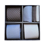 Tie, Pocket Square 6 Pieces Gift Set 領帶口袋巾6件套裝