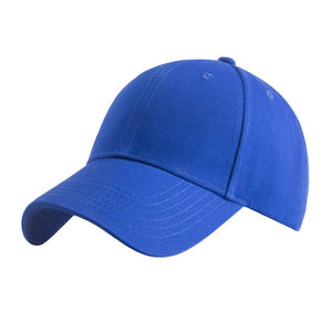 Blue Korean Style Baseball Cap 彩藍色韓風棒球帽 KCHT2137