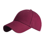 Burgundy Korean Style Baseball Cap 酒紅色韓風棒球帽 KCHT2140