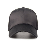 Black Satin Baseball Cap 黑色緞面棒球帽 KCHT2147