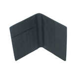 Black Grained Leather RFID Passport Holder 黑色真牛皮RFID安全防盜護照證件套 CH19015