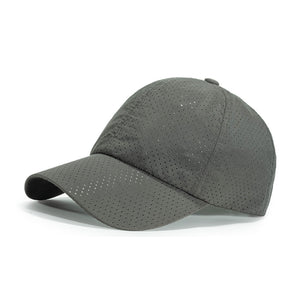 Grey Korean Style Breathable Baseball Cap 灰色韓風透氣棒球帽 KCHT2150