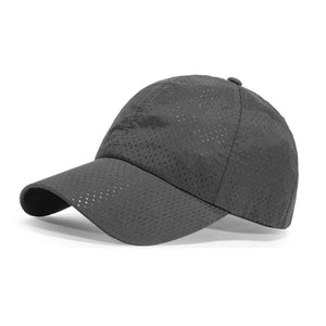 Black Korean Style Breathable Baseball Cap 黑色韓風透氣棒球帽 KCHT2151