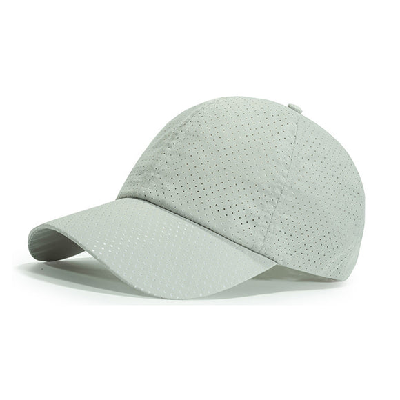 Light Grey Korean Style Breathable Baseball Cap 淺灰色韓風透氣棒球帽 KCHT2153