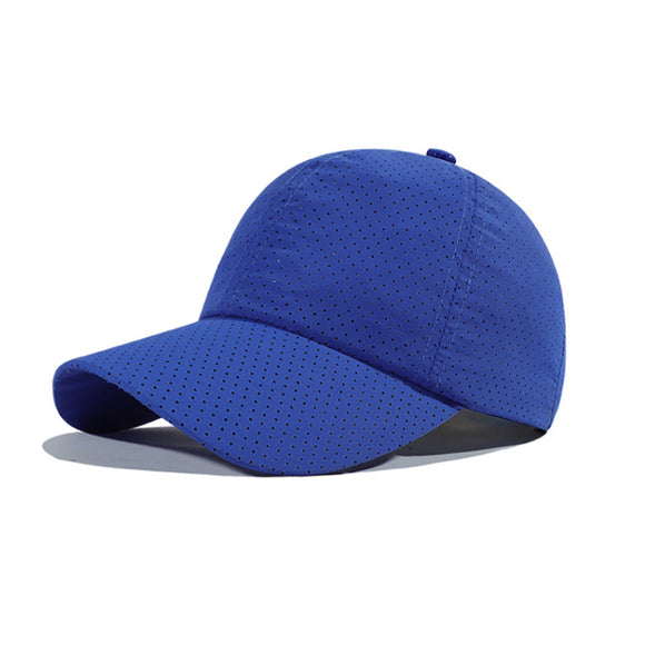 Fancy Blue Korean Style Breathable Baseball Cap 彩藍色韓風透氣棒球帽 KCHT2153a