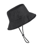 Japanese Black Outdoor Bucket Hat 日系黑色戶外防曬漁夫帽 KCHT2155