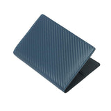 Blue Grained Leather RFID Passport Holder 藍色真牛皮RFID安全防盜護照證件套 CH19016