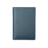 Blue Grained Leather RFID Passport Holder 藍色真牛皮RFID安全防盜護照證件套 CH19016