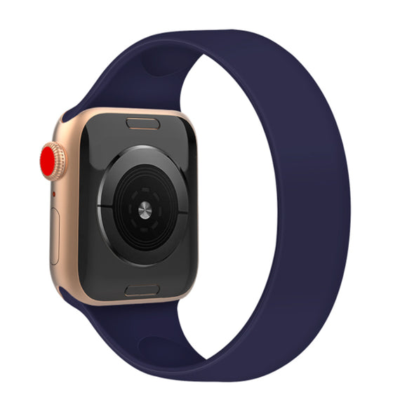 Dark Blue Silicone Apple Watch Band 深藍矽膠 Apple  錶帶 (KCWATCH1172)