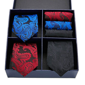 Tie, Pocket Square 6 Pieces Gift Set 領帶口袋巾6件套裝 KCBT2185