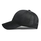 Black Breathable Baseball Cap 黑色透氣棒球帽 (KCHT2186)