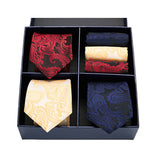 Tie, Pocket Square 6 Pieces Gift Set 領帶口袋巾6件套裝 KCBT2188