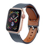 Midnight Blue Genuine Leather Apple Watch Band 午夜藍真皮Apple 錶帶 KCWATCH1196