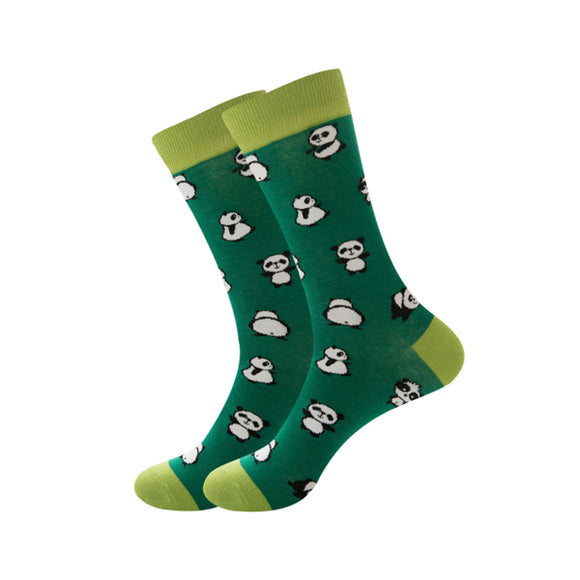 Panda Pattern Cozy Socks (EU38-EU45) 熊貓圖案舒適襪 (EU38-EU45)