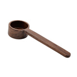Set of 2 Black Walnut Coffee Spoon Wooden Tablespoon (Small size x 1 and Large size x 1)  一套2個長柄和短柄黑胡桃咖啡勺木湯匙（短勺 x 1 長勺 x 1）