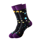 Set of 6 Pairs Planet Pattern Cozy Socks (One Size) 6 件套行星圖案舒適襪子 (均碼) (HS202014-HS202019)