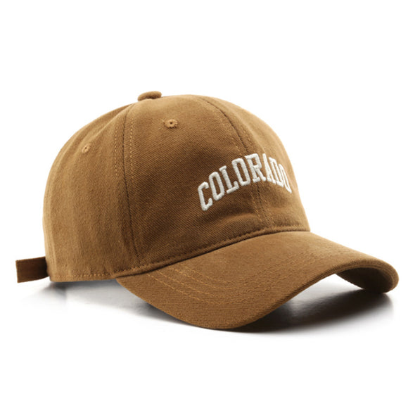 Brown American Style Baseball Cap 棕色美式棒球帽 KCHT2308