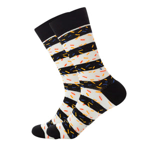 Candy Pattern Cozy Socks (EU39-EU45) 彩色糖圖案舒適襪子 (歐碼39-歐碼45)