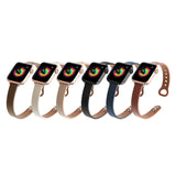 Creamy White Genuine Leather Apple Watch Band 38MM / 40MM, 42MM / 44MM (for small wrist) 米白色真皮Apple 38MM / 40MM , 42MM / 44MM錶帶 (適合小手腕)