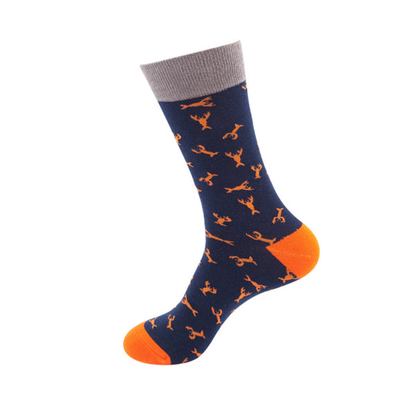 Lobster Pattern Cozy Socks (One Size) 龍蝦圖案舒適襪子 (均碼) HS202389