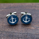 Sea Boat Cufflinks ** Free Gift ** 海船袖扣 ** 附送贈品 **