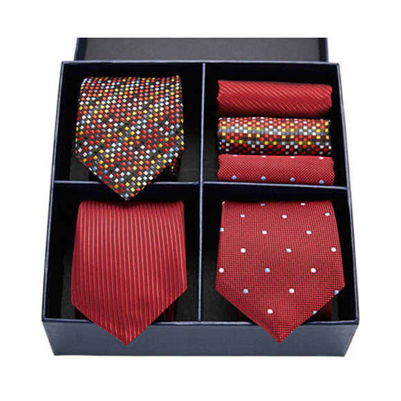 Tie, Pocket Square 6 Pieces Gift Set 領帶口袋巾6件套裝 KCBT2186