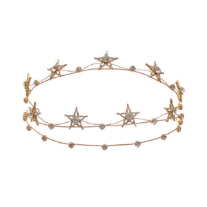 Pentagram Rhinestone Headband 五角星水鑽頭箍 HA20017