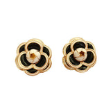 French Camellia Earrings 法式山茶花耳環 KJEA20122