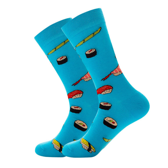 Sushi Pattern Cozy Socks (EU39-EU45) 壽司圖案舒適襪子 (歐碼39-歐碼45)
