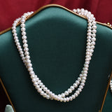 Freshwater Pearl Necklace 天然淡水珍珠項鍊